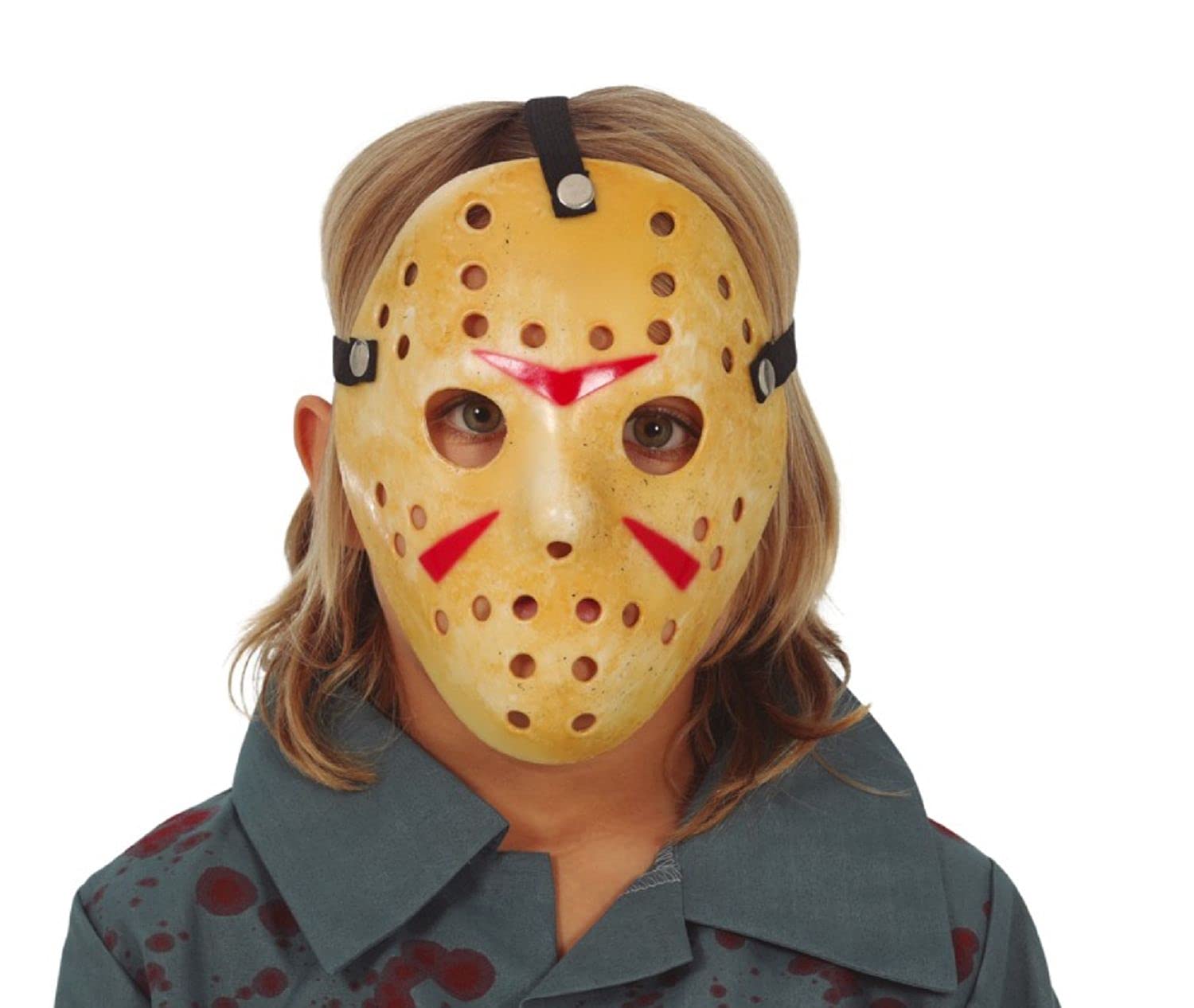 MIMIKRY Kids Horror Hockey Mask Friday 13th Jason Halloween Horror Movie Series Killer Killer Psychopath