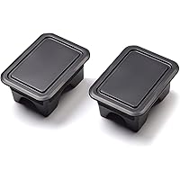 Horuhue 2 Pack Ram 1500 Stake Pocket Tonneau Covers, Truck Rear Bed Rail Stake Pocket Cover, Truck Accessories Bed Hole Caps 