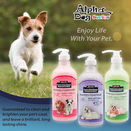 alpha dog series puppy shampoo and conditioner