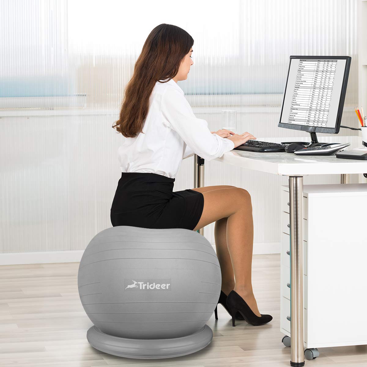 yoga ball seat