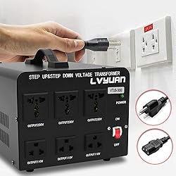 LVYUAN 3000 Watt Voltage Converter Transformer