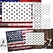 Star Stencil 50 Stars American Flag USA Stencils for Painting on Wood, Fabric, Wall, Airbrush,Reusable Starfield Stencil Set