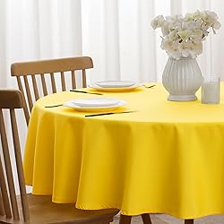 Softalker Round Tablecloth, Waterproof & Stain
