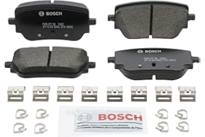 BOSCH BC2271 QuietCast Premium Ceramic Disc Brake Pad Set - Compatible with Select Mercedes-Benz CLA250, CLA45 AMG, GLA250, G