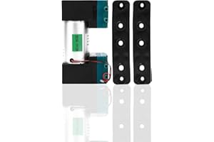 Vikye Vacuum Pump, DC12V/DC24V/AC220V -90~350kpa 24W 10~20L/min Large Flow Low Noise Mini Vacuum Pump Industrial Parts Durable Long Service Life(DC 24V)