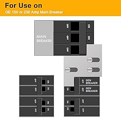 QYZZRS 2Set Generator Interlock Kit Compatible with
