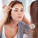 Vinmall Eyebrow Trimmer Women 5 Modes 4 Heads Gold 2 Portable view 3