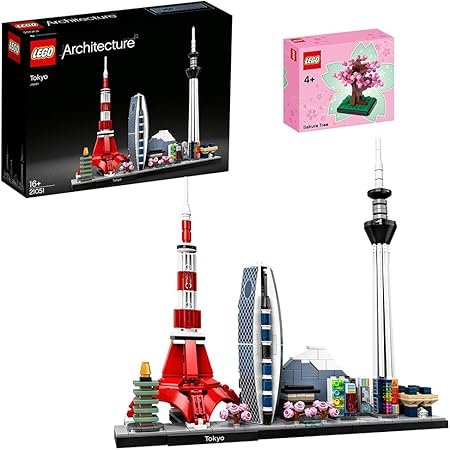 Amazon メーカー特典 レゴ Lego アーキテクチャー 東京 さくら ミニセット 日本限定 付き ブロック おもちゃ