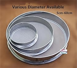 TAMSOI Laboratory Lab Test Sieve Diameter 20cm