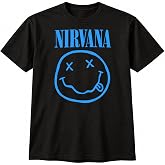Nirvana 'Nevermind Smile' (Black) Pull Over Hoodie (medium)