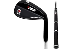 PGM Golf Wedge Set for Men&Women - 50/52/54/56/58/60/62/64 Degree Gap Wedge Sand Wedge Lob Wedge Right Hand - Milled Face for More Spin - Easily Escape from Bunker