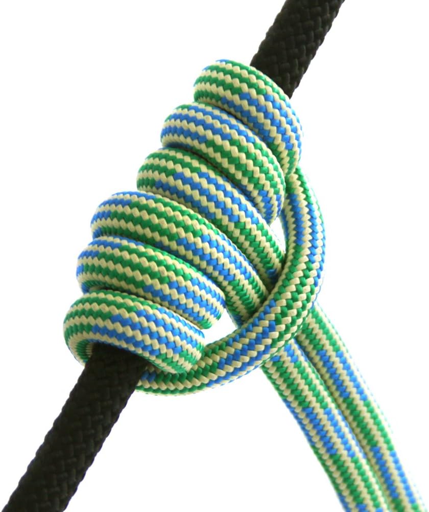 GM CLIMBING 8mm (5/16in) Prusik Cord Pre-Sewn Loop/Eye-to-Eye Heat Resistant Friction Hitch Cord Kevlar & Polyester : Sports & Outdoors
