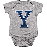 Yale University Official Distressed Primary Logo Unisex Infant Snap Suit for Baby