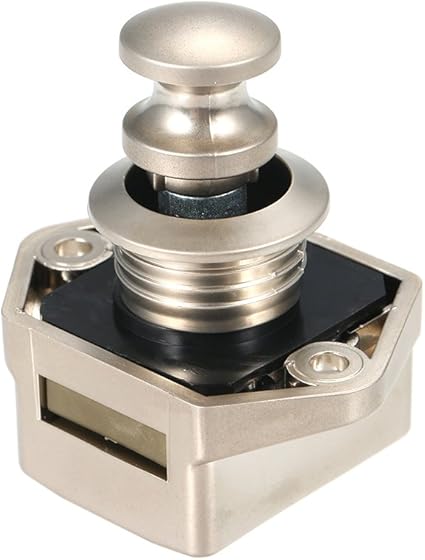 KKmoonDiámetro de la cerradura del empuje del coche 20mm RV Caravana