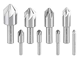 Accusize Industrial Tools 90 Degree 6 Flute