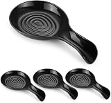 Kyraton Spoon Rest 4 Pack, Plastic Utensil Holder, Dishwasher Safe view 1