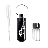 Anointing Oil Bottle Accessory Kit, Black Keychain