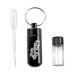 Anointing Oil Bottle Accessory Kit, Black Keychain