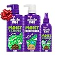 Aussie Kids Moist Detangler Pack for Kids, Shampoo & Conditioner, 475 mL each + Detangler Spray, 236 mL