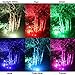 ZUCKEO Landscape Lighting 6W RGB Low Voltage LED Landscape Lights 12V 24V Garden Pathway Lights Waterproof Remote Control 16 Color Changing Decorative Lights for Indoors Outdoors(8 Pack)