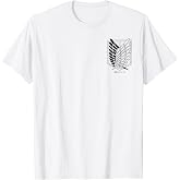 Attack on Titan Scout Regiment Survey Corps Pocket Logo T-Shirt