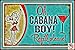 Tiki Bar Sign Cabana Boy MADE IN USA! 8"x12" All Weather Metal Margaritaville Beach Bar Happy Hour