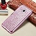 J3/J3 2016/J3 V/J3V/Amp Prime/Express Prime Glitter TPU Case, Houshine Electroplated Bumper Bling Soft Cover Case for Samsung Galaxy J3 2015, J3 2016, J3 V, J3V, Amp Prime, Express Prime, Rose Gold