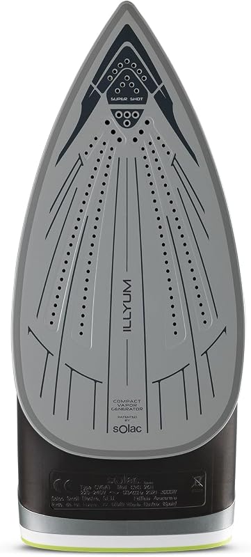 CVG9512 CVG9512-Ferro da Stiro Compatto Intelligent Evolution, elimina Virus e batteri, Eco e Turbo, Tecnologia Sensor, 2800 W, Plastica