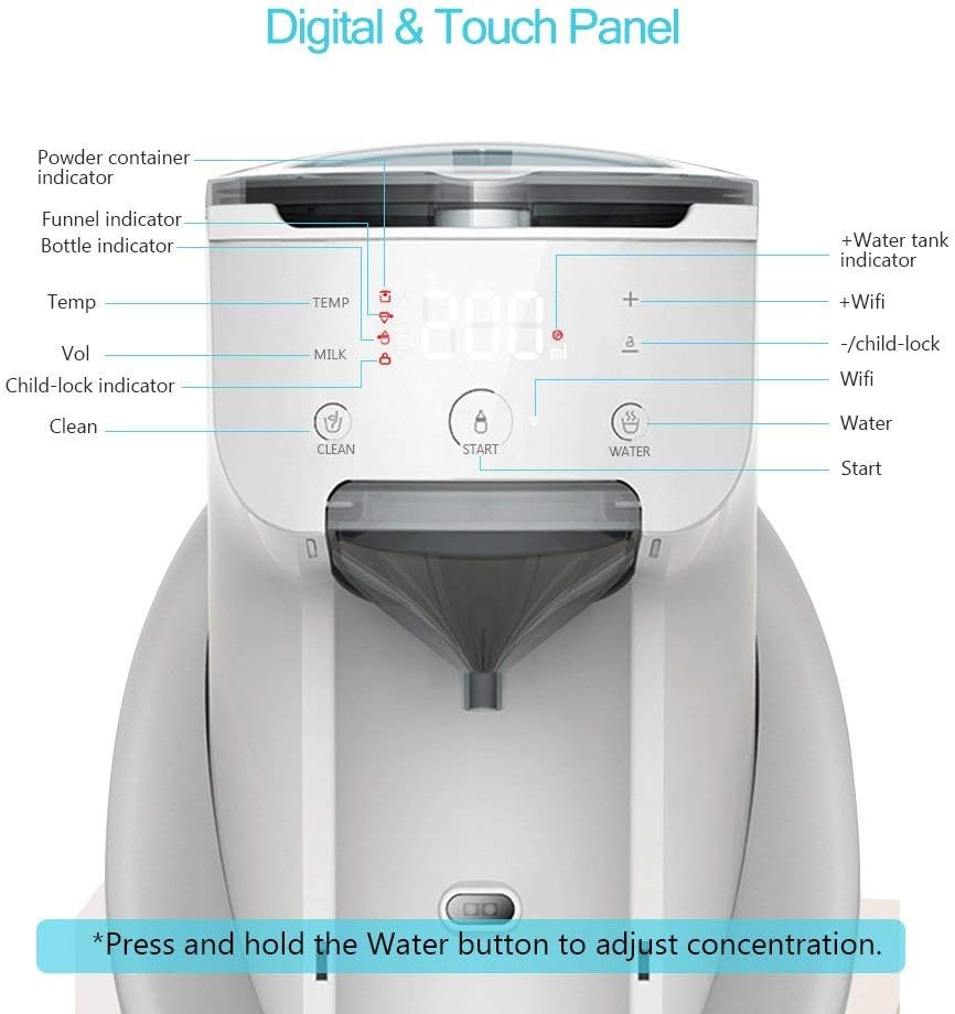 Burabi Formula Maker, Smart Automatic Formula Dispenser Machine with