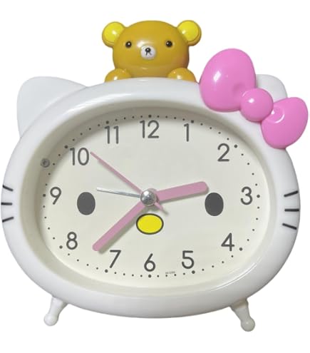Amazon.com: Sanrio 306673 My Melody Alarm Clock, ABS Resin, Light