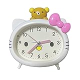 Fuxizest Cute Cat Alarm Clock, Kawaii Alarm