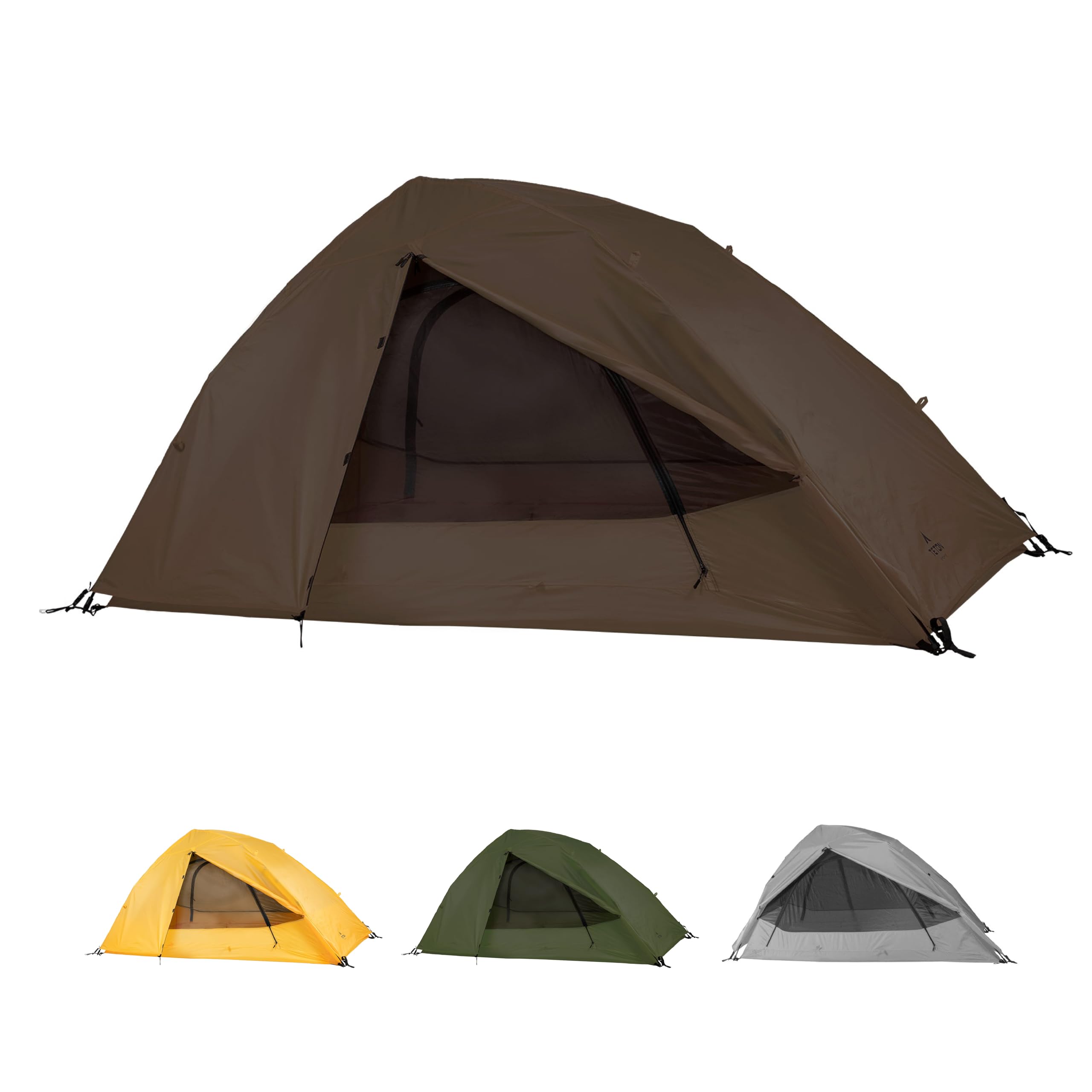 TETON Sports Vista 2 Quick Tent; 2 Person Dome Camping Tent; Easy Instant Setup, Brown , 82" x 60" x 41" Image TETON Sports Vista 2 Quick Tent; 2 Person Dome Camping Tent; Easy Instant Setup, Brown , 82" x 60" x 41" Image