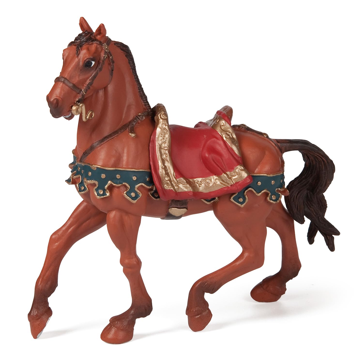 PAPO HISTORICALS 39805 Caesar's Horse Figurine, Multicolour