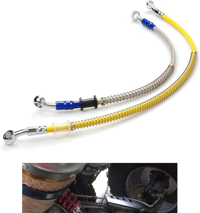 Occus Motorcycle Braided Brake Clutch Oil Hoses Lines