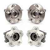 Front Rear Wheel Bearing & Hub Assembly Kit For