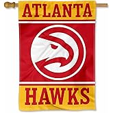 Atlanta Hawks Double Sided House Banner Flag