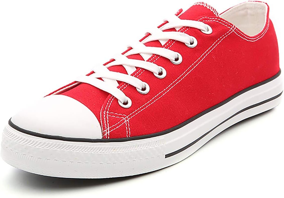 BABAYA Women's Classic Canvas Shoes Casual Low Top Lace Up Fashion Comfortable Walking Sneakers