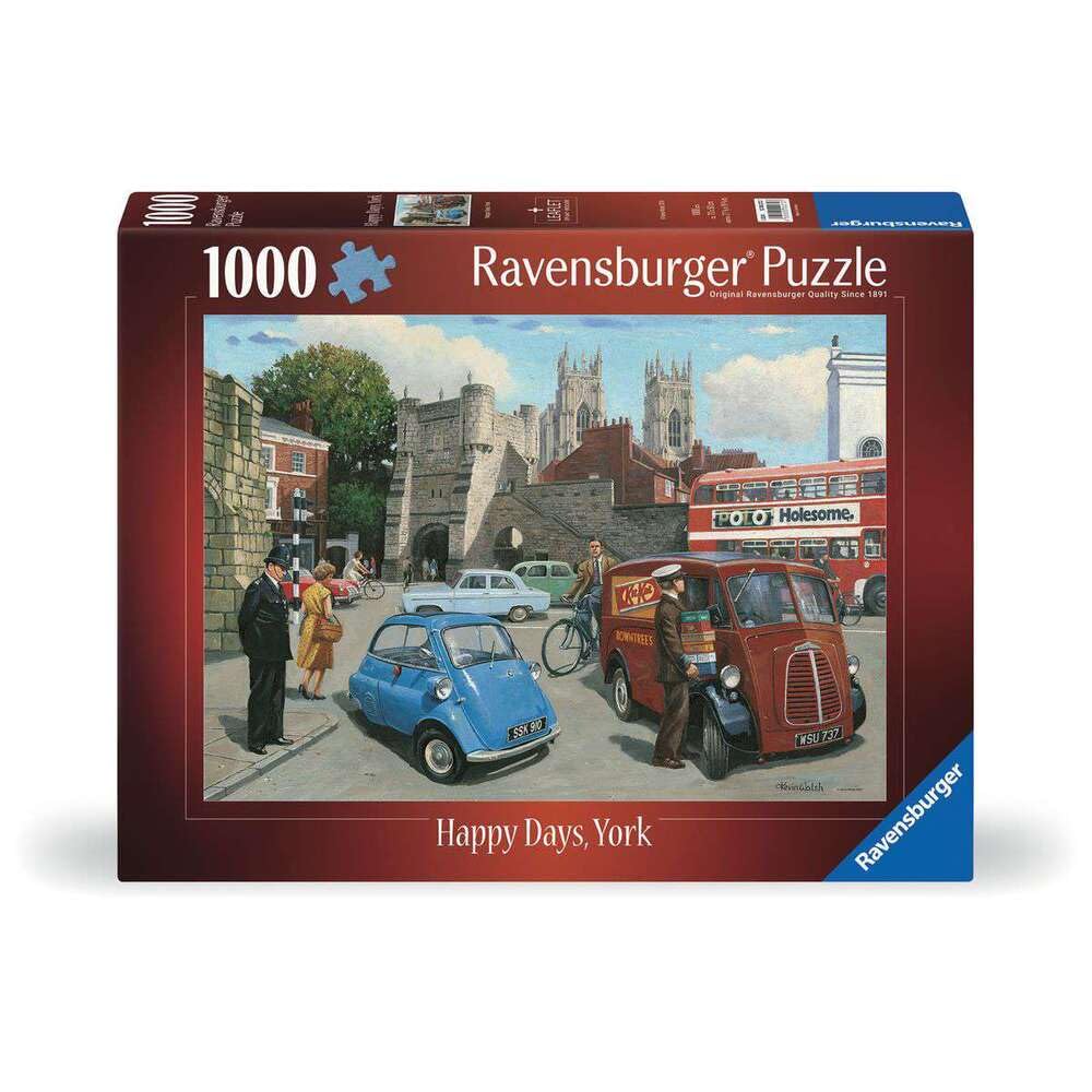 Ravensburger Happy Days York 1000 Piece Jigsaw Puzzles for Adults and Kids Age 12 Years Up — image 1
