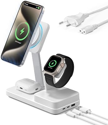 100W 6 in 1 GaN Magsafe Ladestation für iPhone 17e/17/16/15/14/13/12