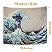 TENALY Tapestry Wall Hanging, Great Wave Kanagawa Wall Tapestry with Art Nature Home Decorations for Living Room Bedroom Dorm Decor in 59.1x78.7 Inches…