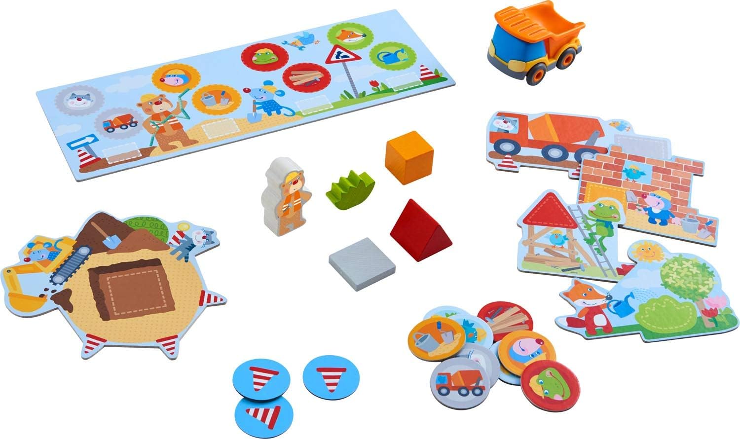 HABA 305678 My Very First Games - Building Site, Multicolor, Medium - Image 3