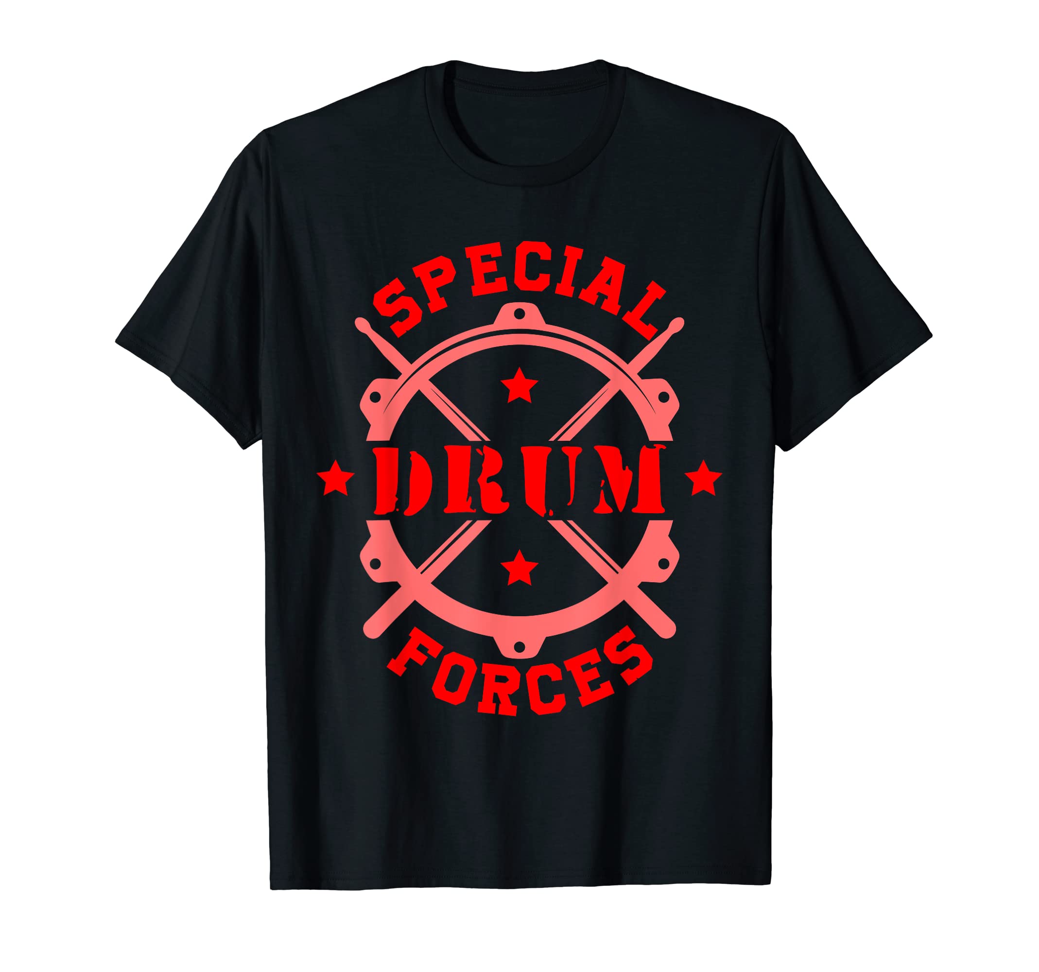 Special Drum Forces Drums Drumsticks Drumming Music Band T-Shirt