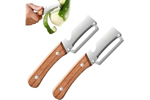 Multifunctional Vegetable Peeler,Stainless Steel Fruit Peeler with Wooden Handle and Bottle Opener,Effortlessly Peel Potato P