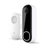 Arlo Video Doorbell 2K + Chime 2 (2nd Gen, Latest Release), Wireless or Wired Option, 2-Way Audio, Night Vision, Head to Toe View, Package Detection, Person & Vehicle Recognition, 1-Month Secure Plan