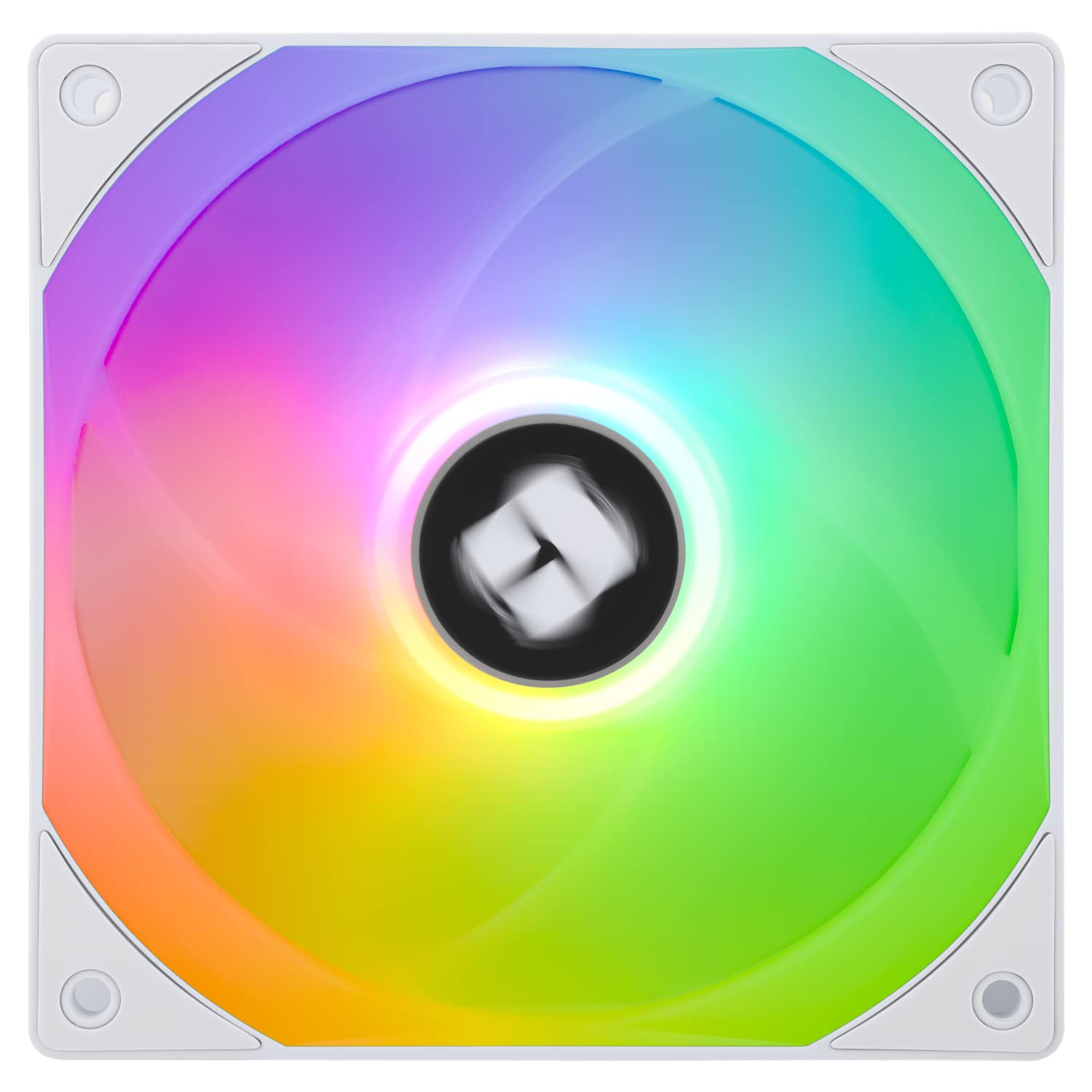 Thermalright TL-C12RW-S V2 CPU Fan 120mm Case Cooler, 4pin PWM Silent Computer Fan Under 25.6dB(A) for Case CPU liquid and Air Cooler, Quiet PC Reverse