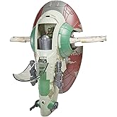 STAR WARS Mission Fleet Starship Skirmish, 2.5 Inch Boba Fett Action Figure and Starship Vehicle, Toys for 4 Year Old Boys and Girls and Up