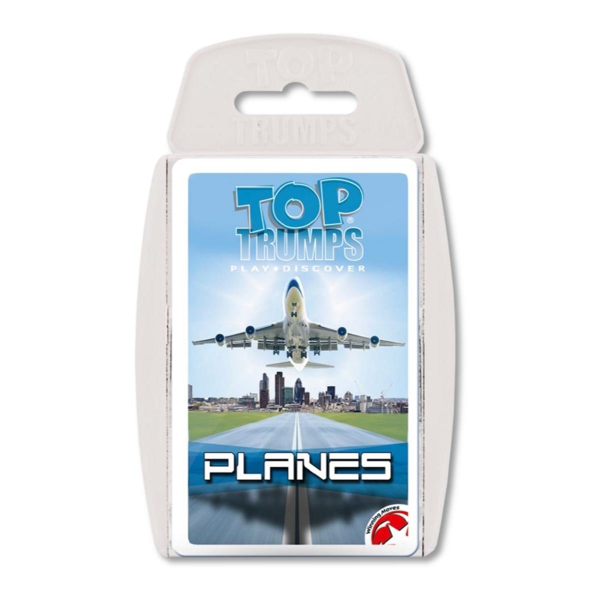 Top Trumps Passenger Planes Card Game, learn about the Space Shuttle Columbia and Boeing 777 in this educational pack, gift for ages 6 plus