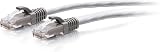 C2G 6.1M 20Foot CAT6A Flexible Slim Ethernet Cable 10Gbps Gaming Router Grey