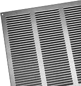 EUROPLAST 300x300mm Galvanised Metal Air Vent Grille Cover with Insect Mesh view 4