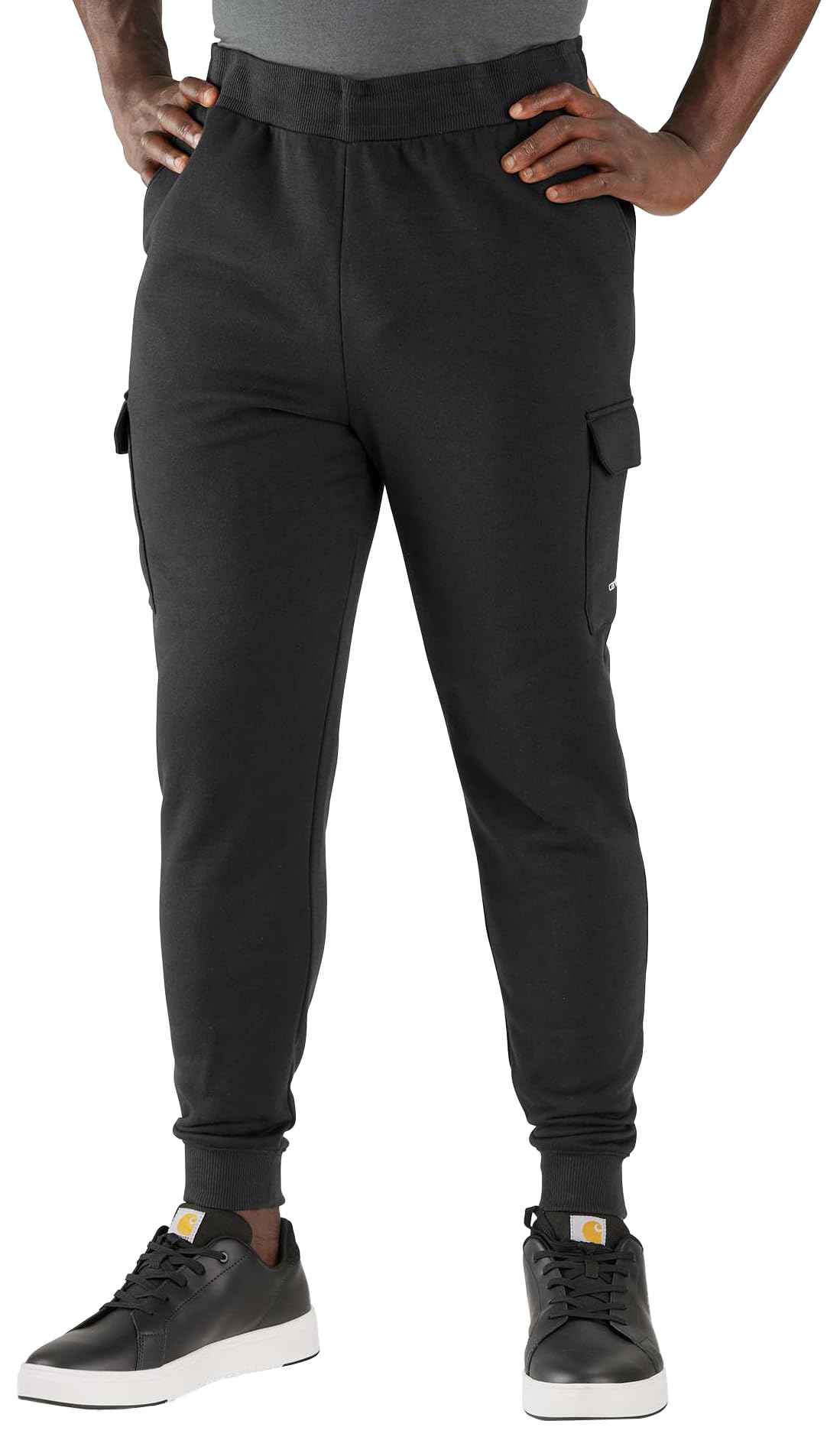 Carhartt Men’s Relaxed Force Sweatpant, Black, Small